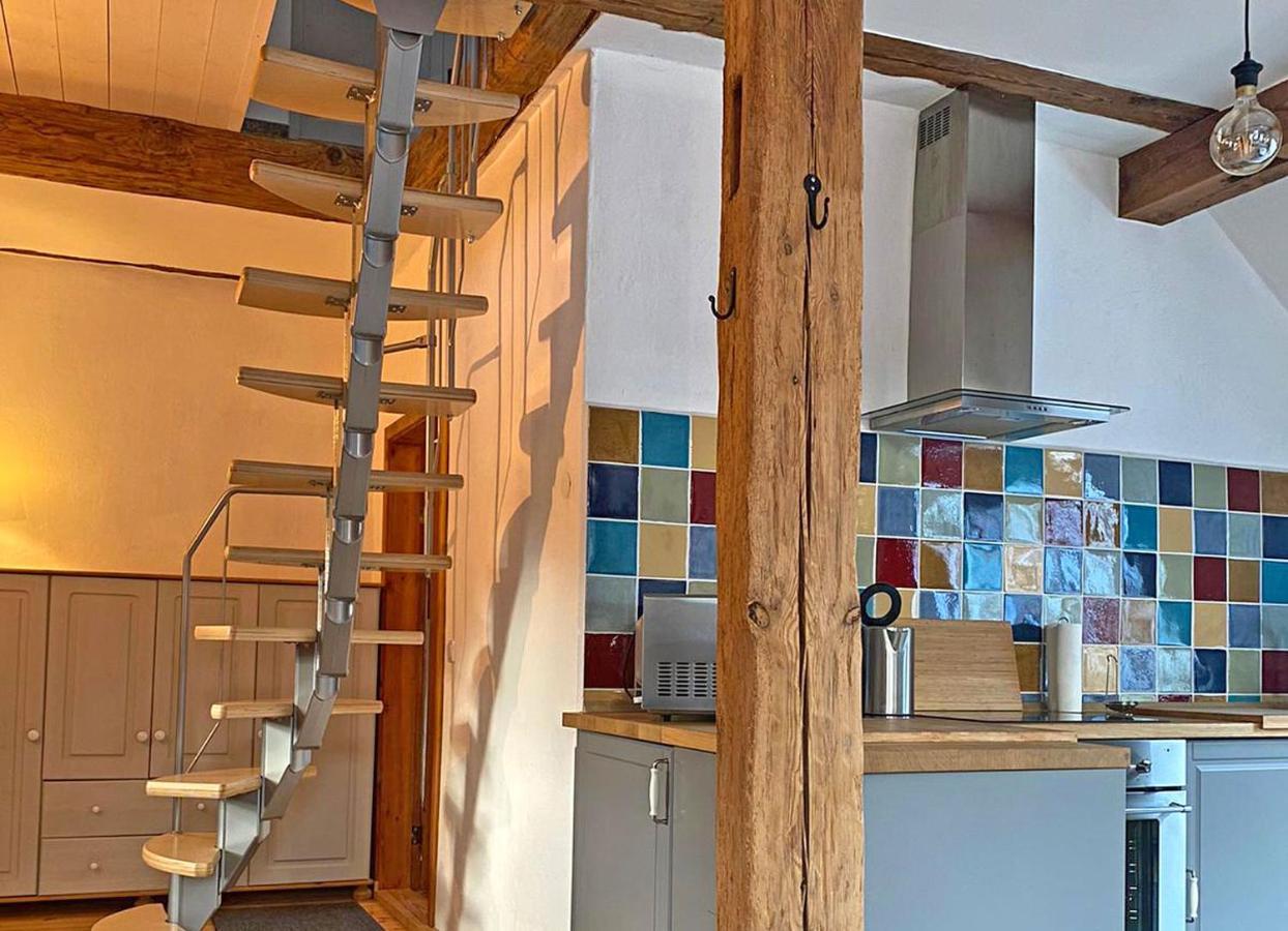 Ferienwohnung Im Forsthaus Am See Schwarz Exterior photo